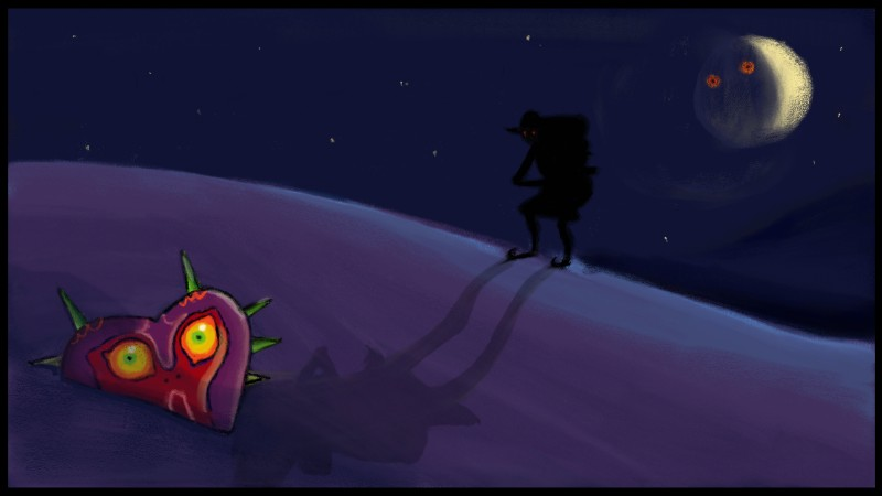 Illustration for article titled Miiverse Is Full Of Great Majora's Mask Fan Art